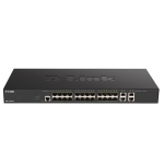 D-Link DXS 1210-28S - Switch - intelligente - 24 x 10GBase-X + 4 x 10Gb Ethernet - montabile su rack